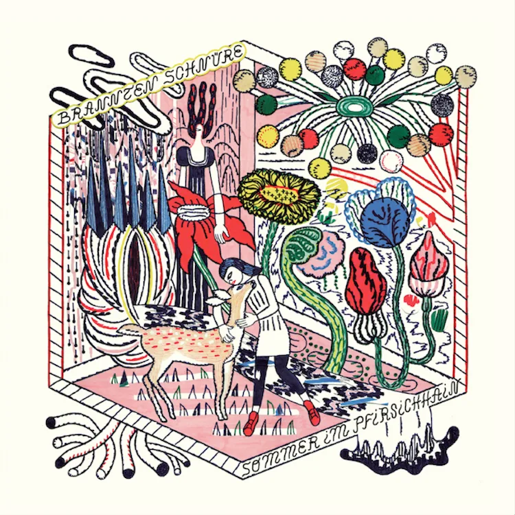 Official album cover art for the release Sommer im Pfirsichhain by Brannten Schnüre