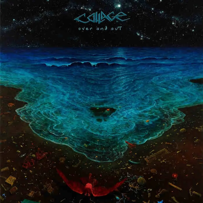 Official album cover art for the release Over and Out by Collage