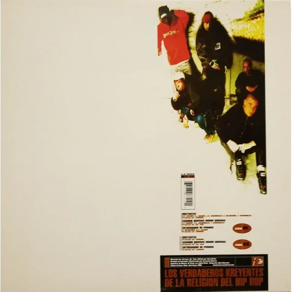 Official album cover art for the release Kreyentes by Los Verdaderos Kreyentes de la Religión del Hip Hop