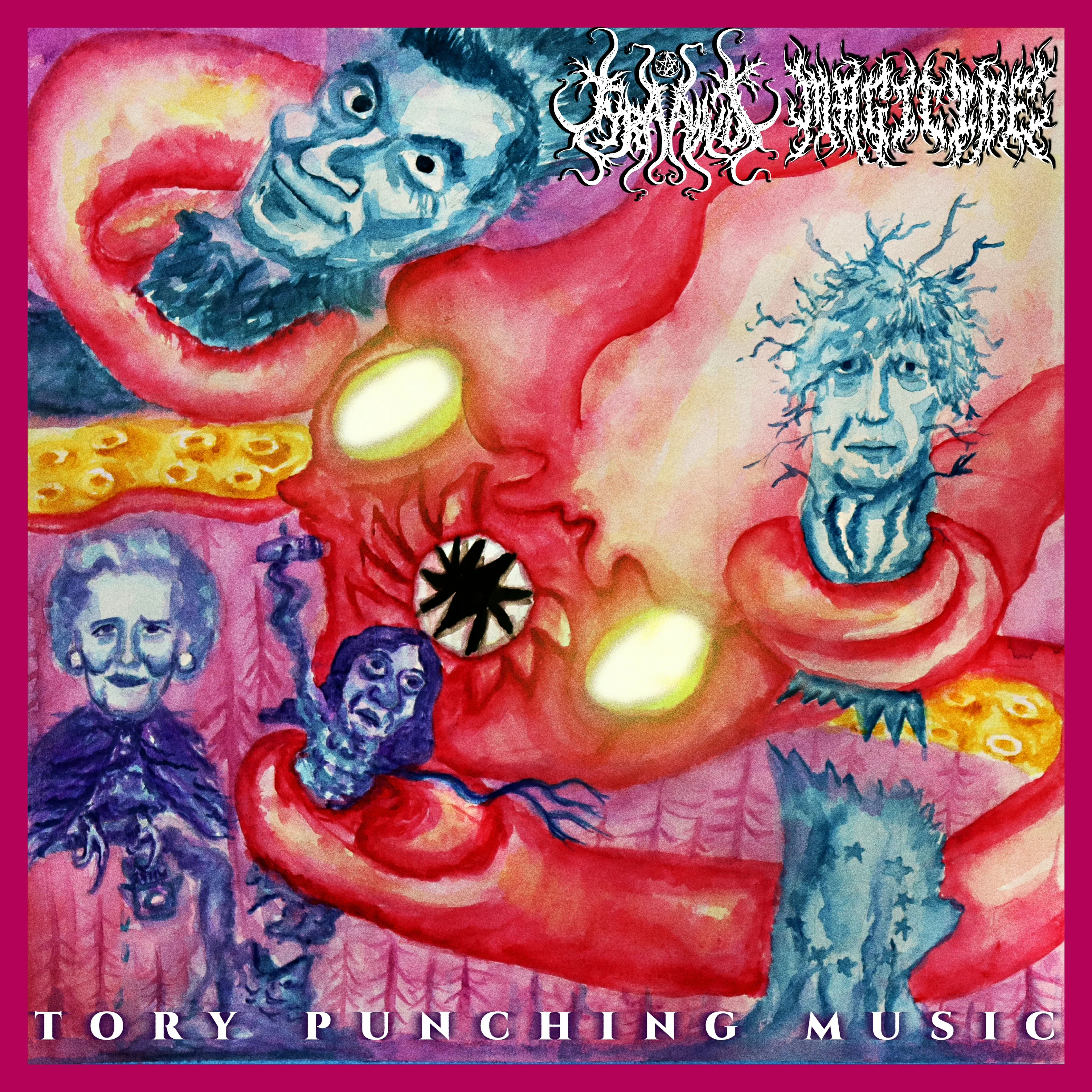Official album cover art for the release Tory Punching Music by Tyrannus