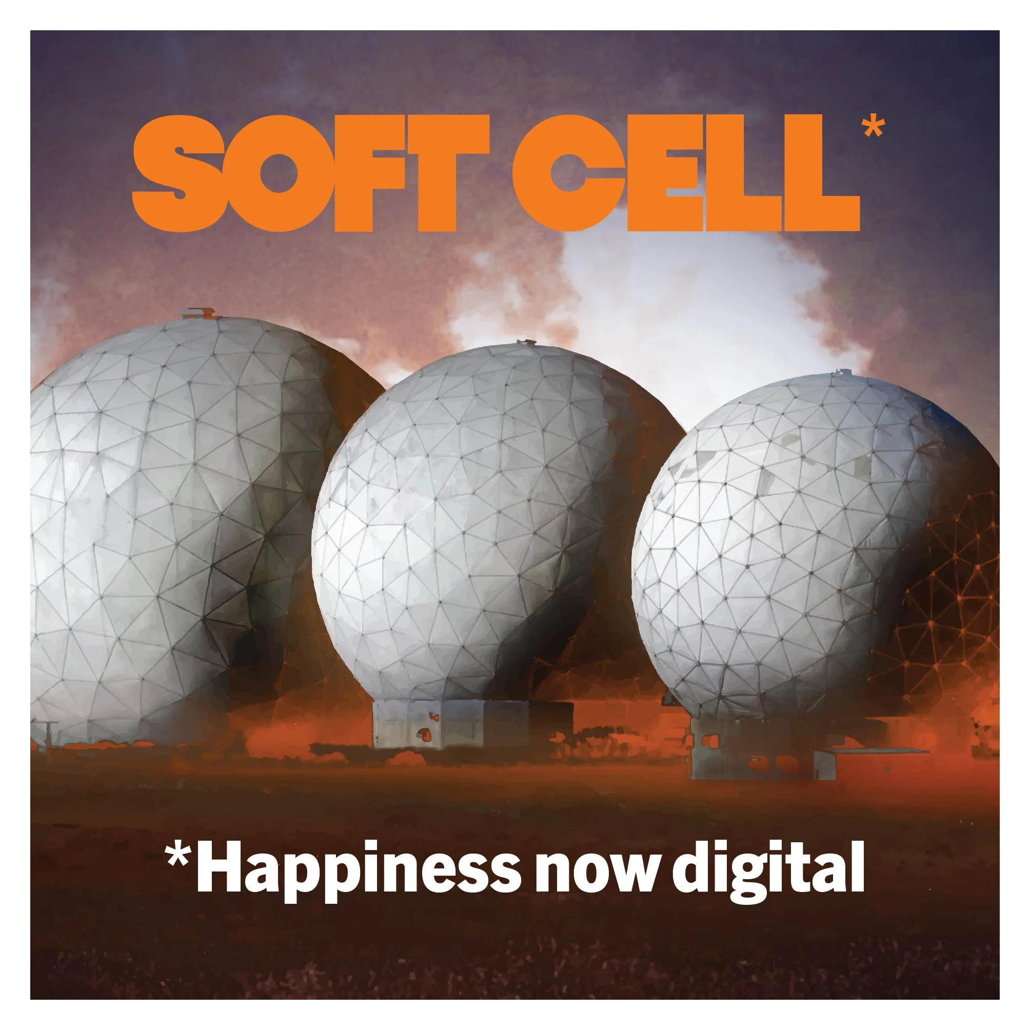 Bruises on All My Illusions (The Grid remix dub) song track artwork featured on the album *Happiness Now Digital by Soft Cell