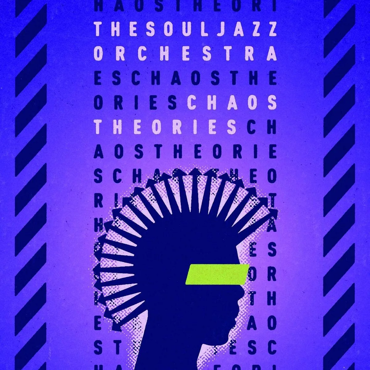 Official album cover art for the release Chaos Theories by The Souljazz Orchestra