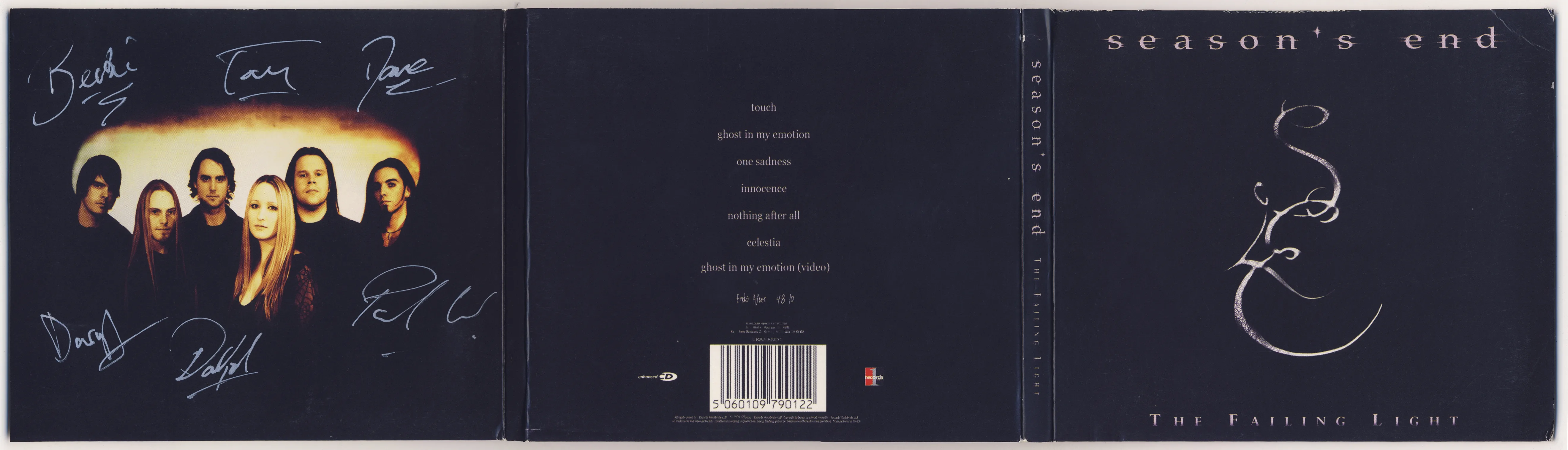 Official album cover art for the release The Failing Light by Season's End