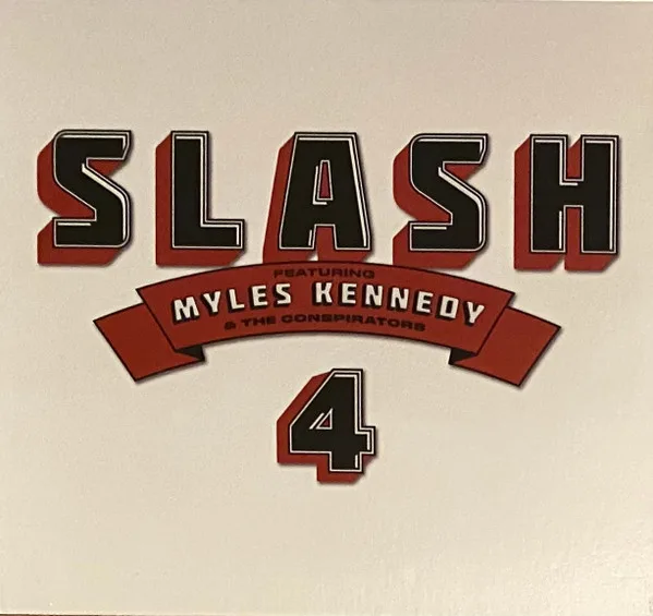 Official album cover art for the release 4 by Slash featuring Myles Kennedy and the Conspirators