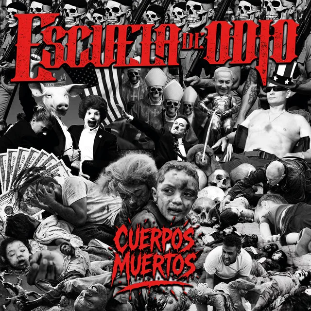 Official album cover artwork for Cuerpos muertos by Escuela de Odio