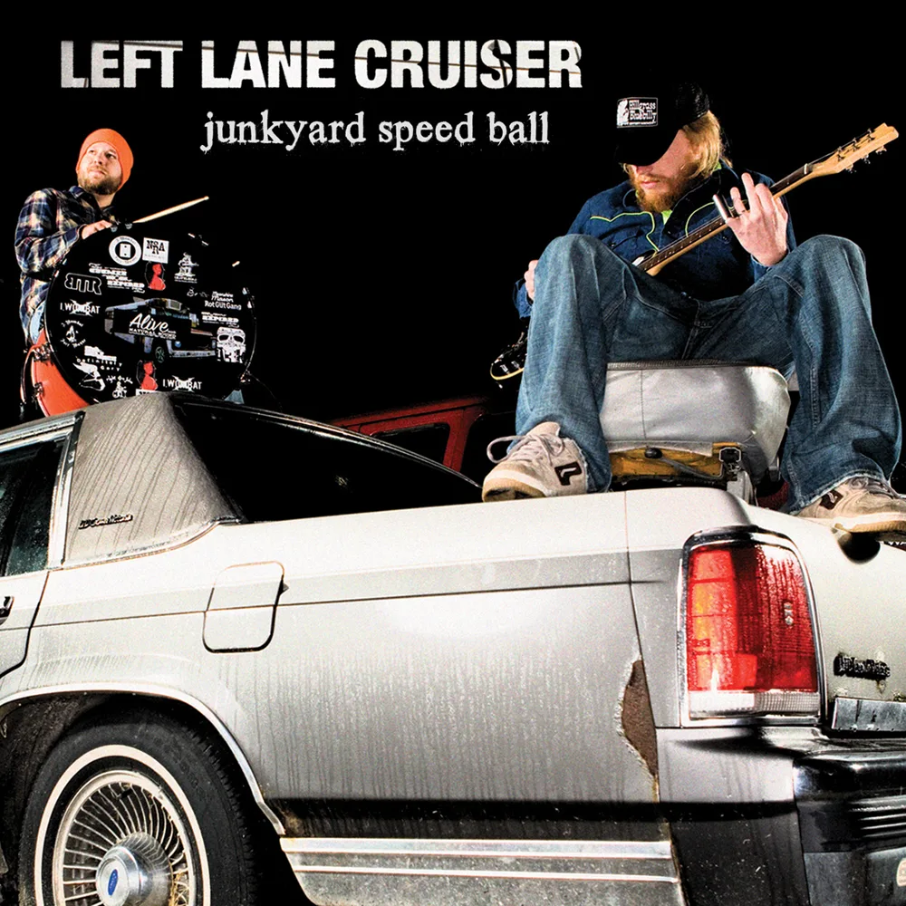 Official album cover art for the release Junkyard Speed Ball by Left Lane Cruiser