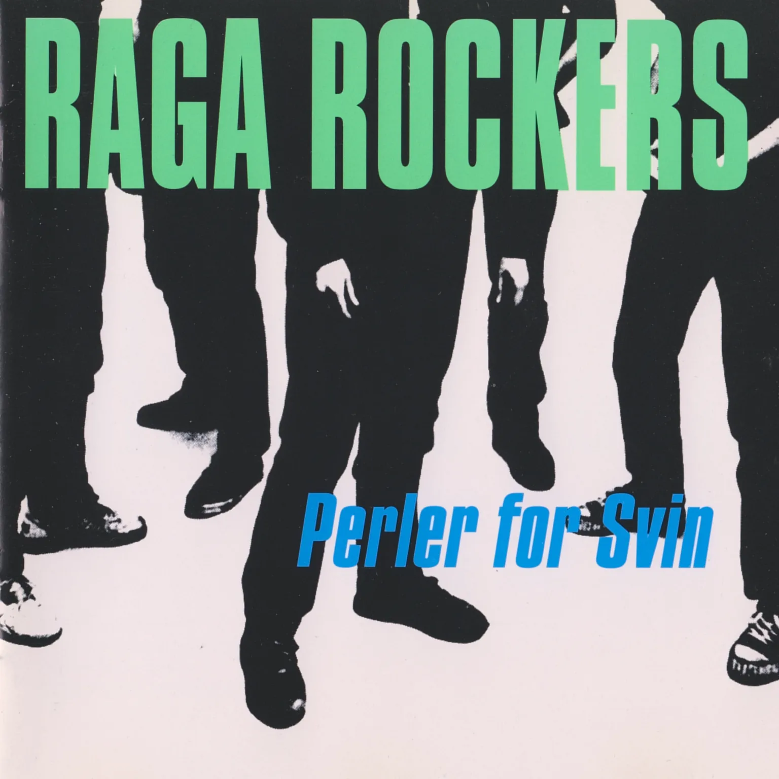 Official album cover art for the release Perler for svin by Raga Rockers
