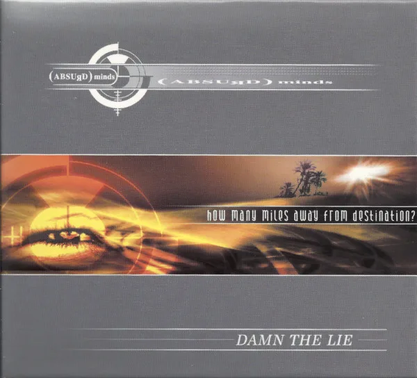 Official album cover art for the release Damn the Lie by Absurd Minds