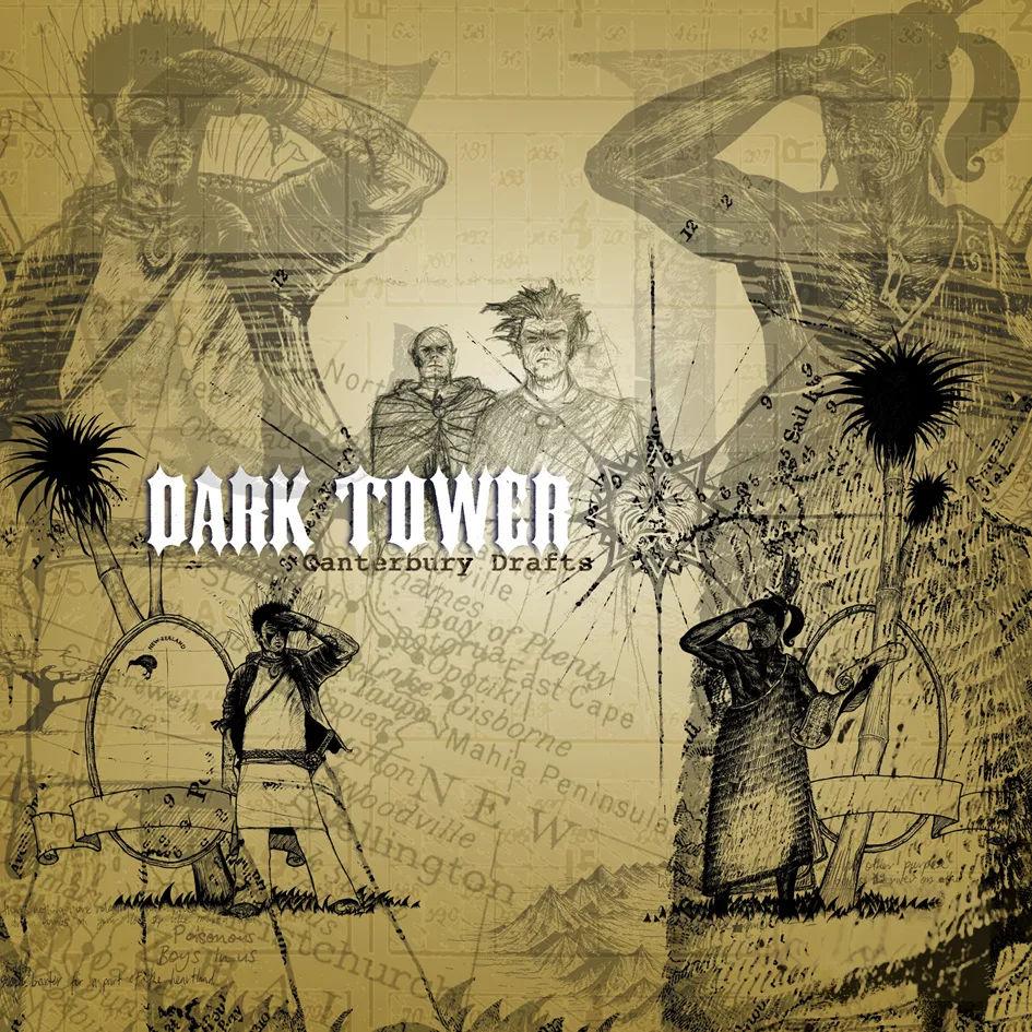 Official album cover art for the release Canterbury Drafts by Dark Tower