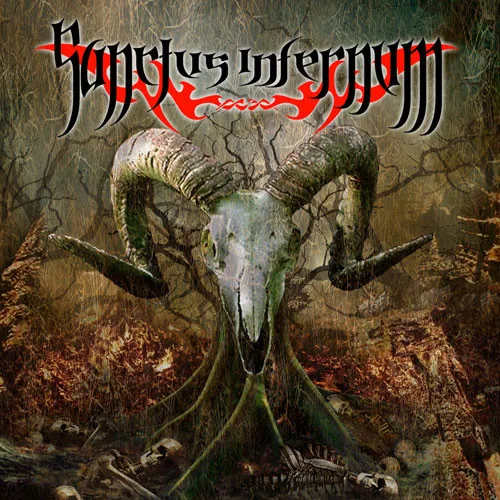 Official album cover art for the release Sanctus Infernum by Sanctus Infernum