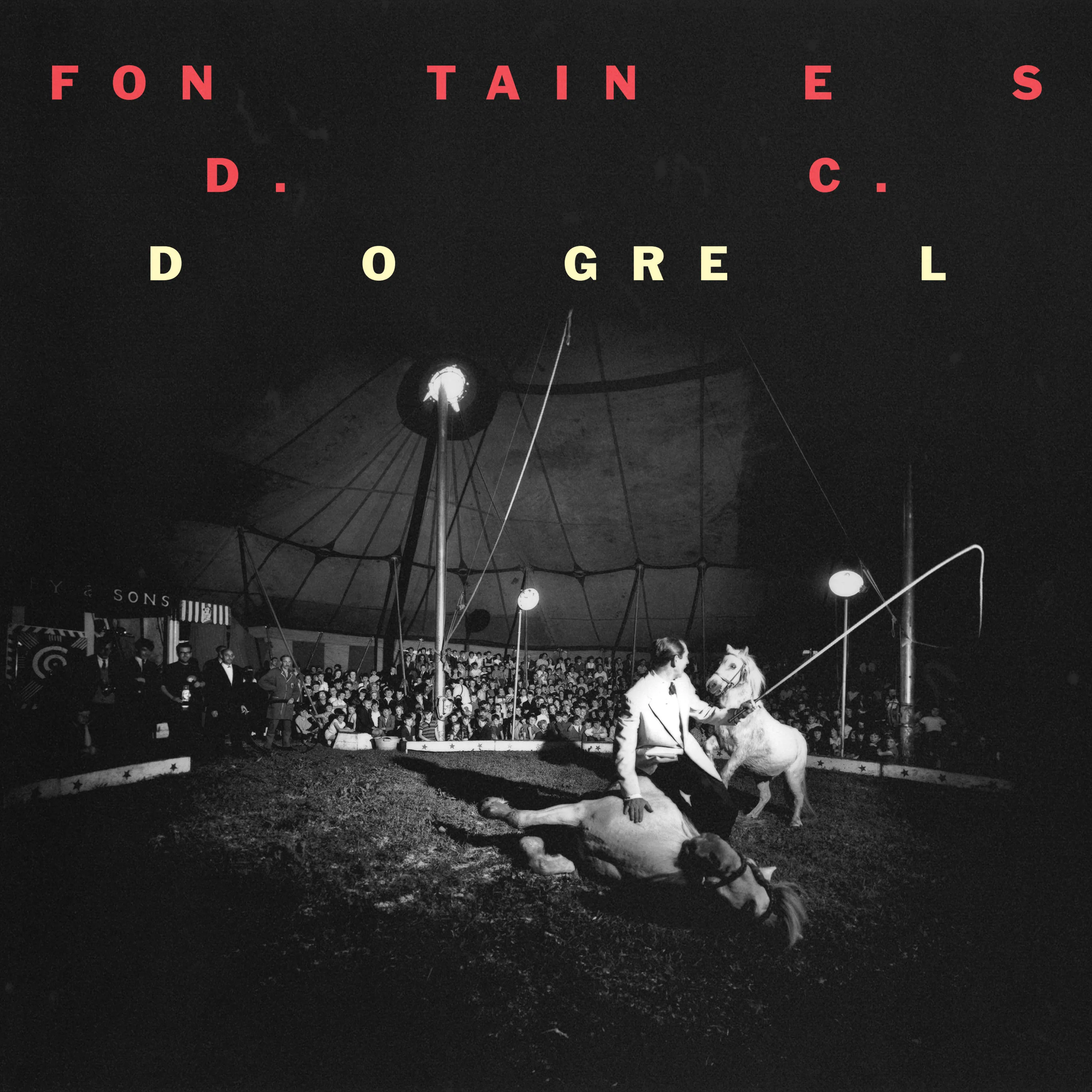 Official album cover art for the release Dogrel by Fontaines D.C.