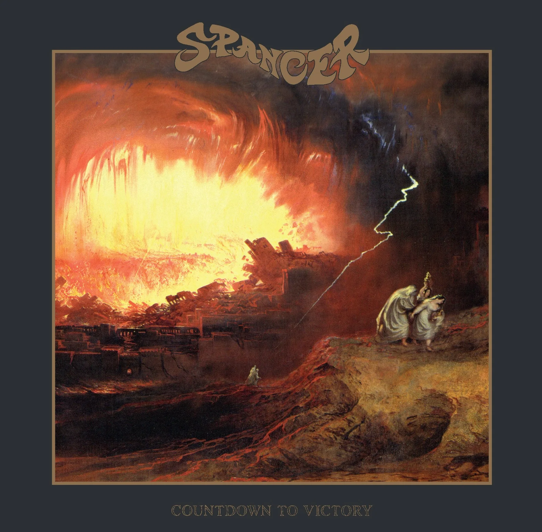 Official album cover art for the release Countdown to Victory by Spancer