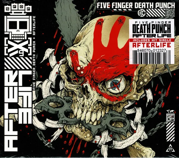 Judgement Day song track artwork featured on the album AfterLife by Five Finger Death Punch