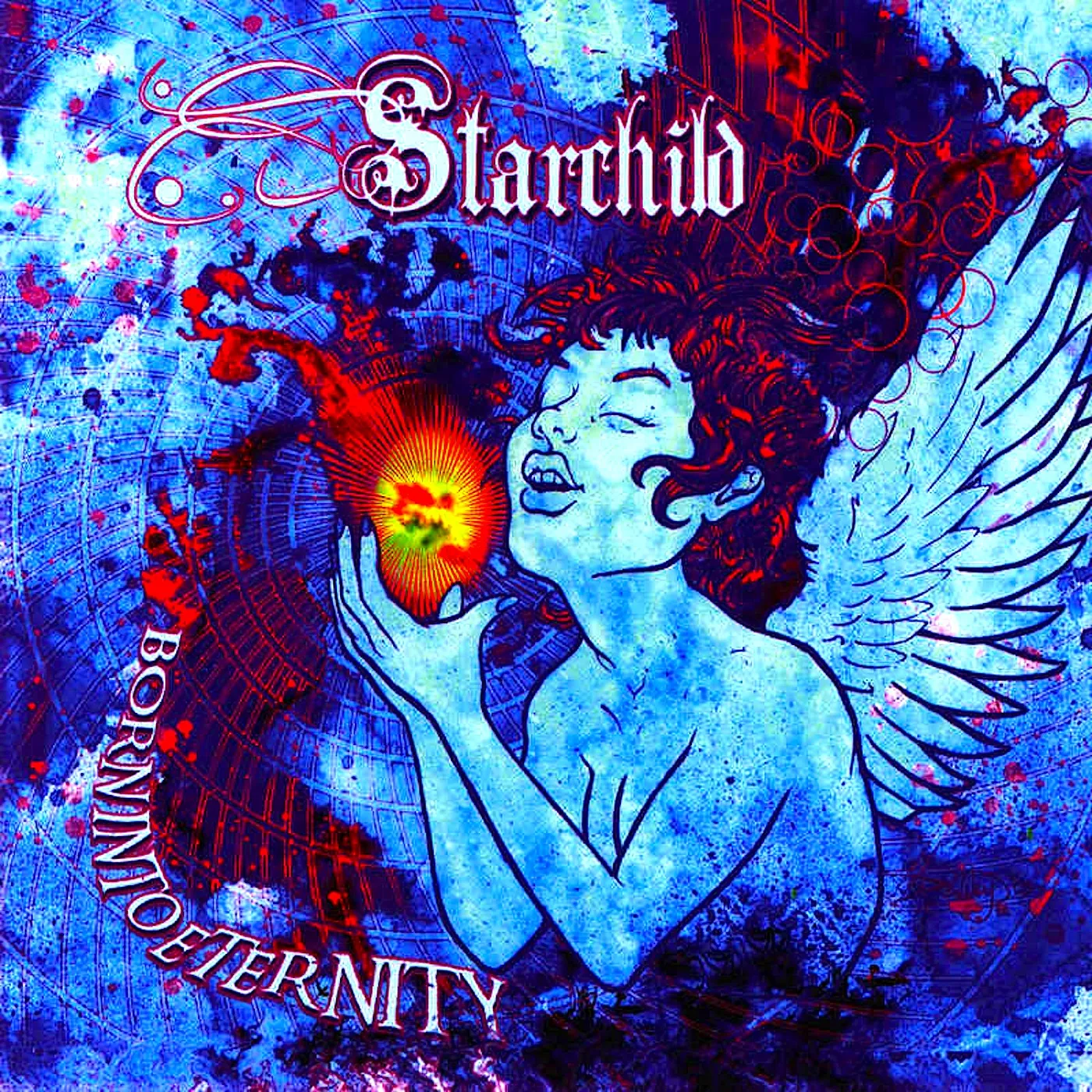 Official album cover art for the release Born Into Eternity by Starchild
