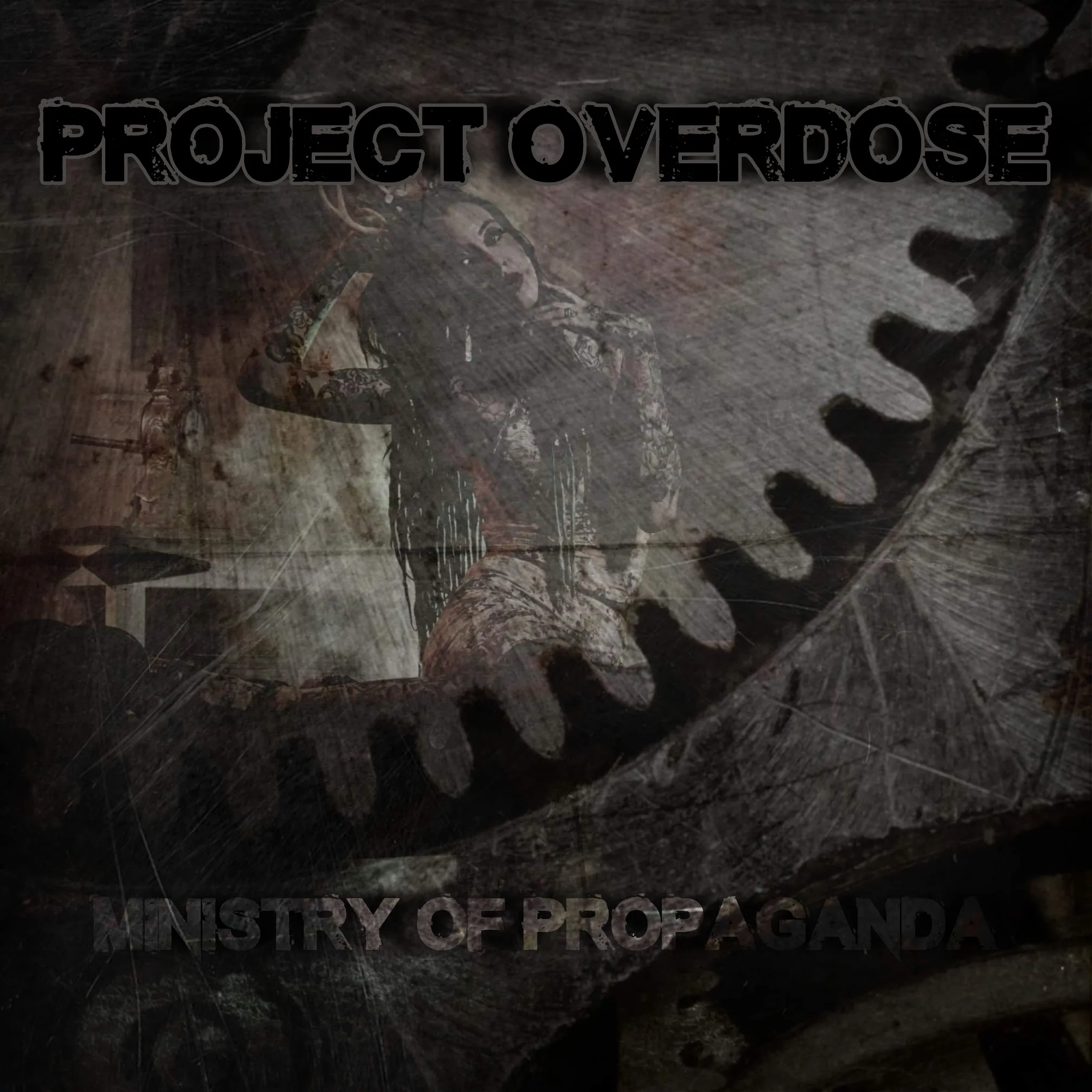 Official album cover art for the release Ministry of Propaganda by Project Overdose