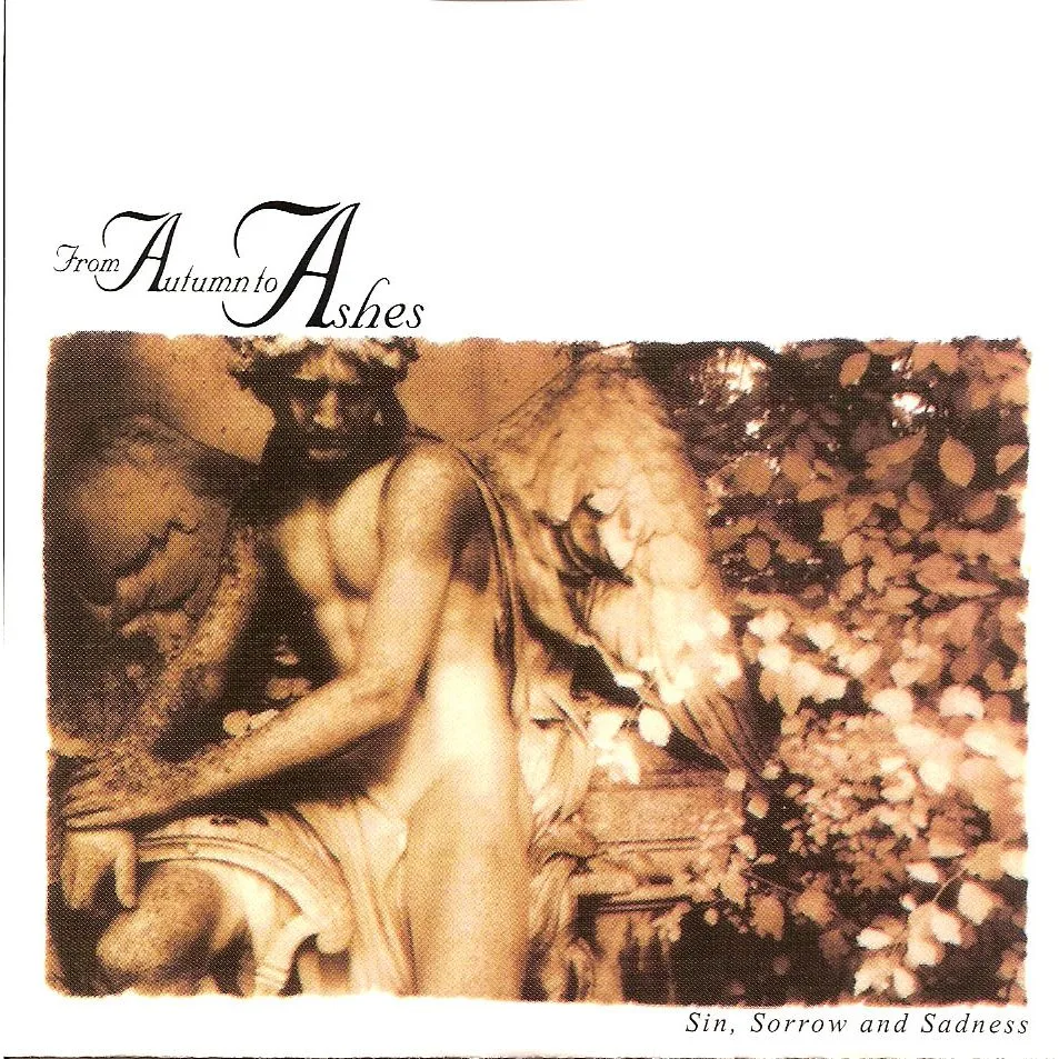 Official album cover art for the release Sin, Sorrow and Sadness by From Autumn to Ashes
