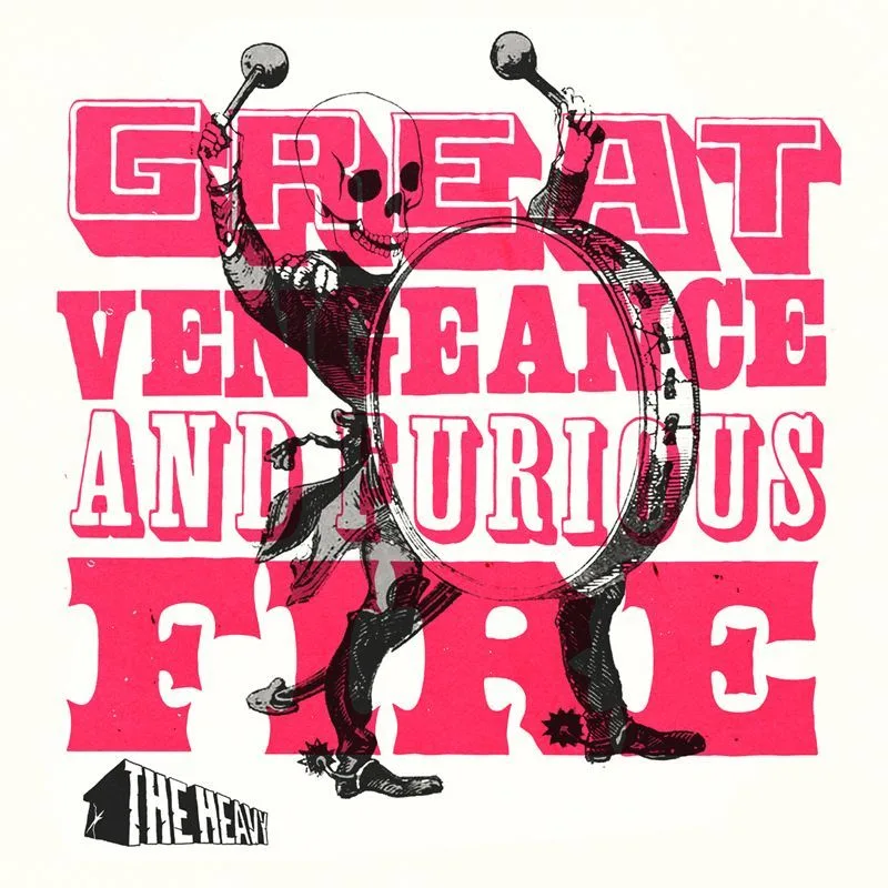 Official album cover art for the release Great Vengeance & Furious Fire by The Heavy