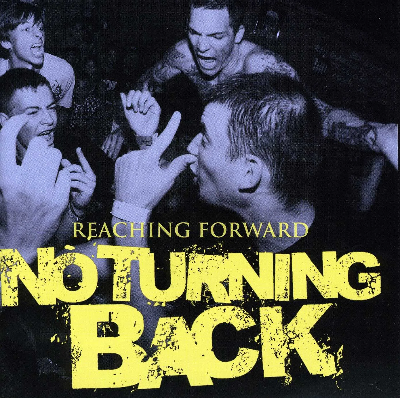 Official album cover art for the release Reaching Forward by No Turning Back