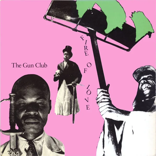 Preaching the Blues song track artwork featured on the album Fire of Love by The Gun Club