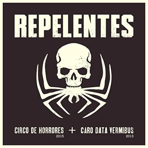 Official album cover art for the release Circo de horrores + Caro data vermibus by Repelentes