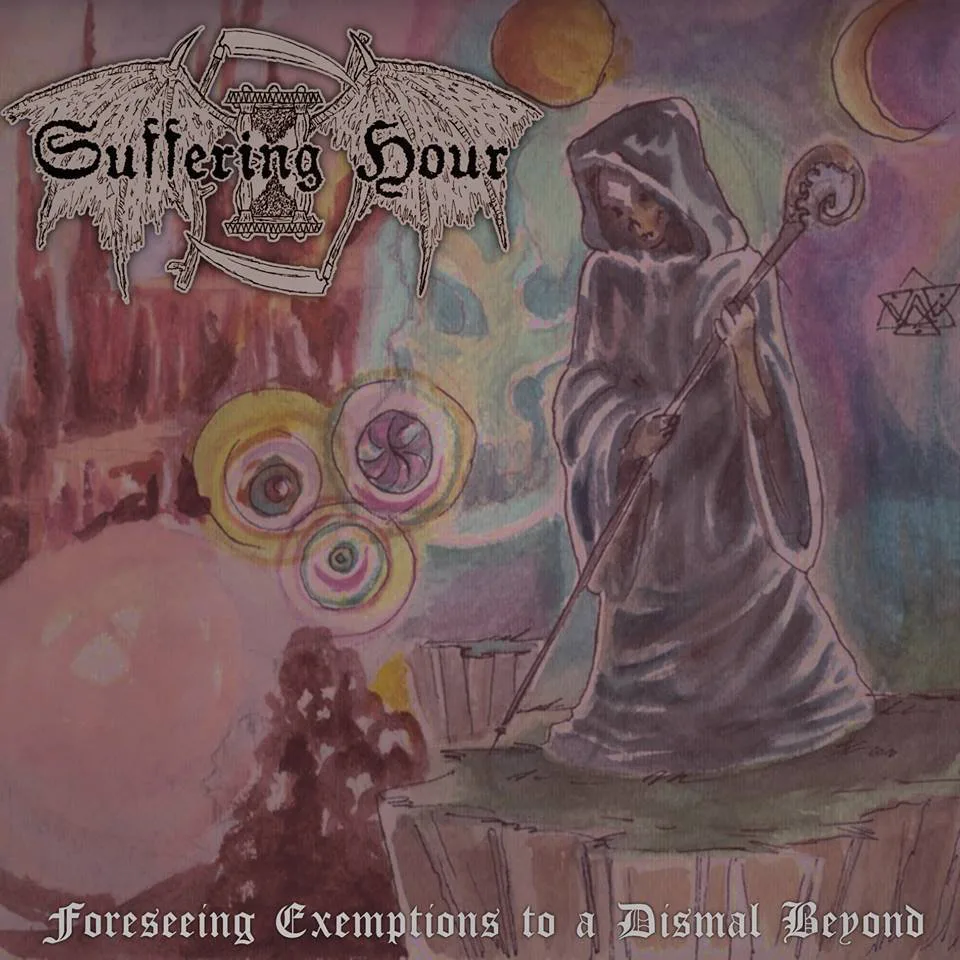 Official album cover art for the release Foreseeing Exemptions to a Dismal Beyond by Suffering Hour