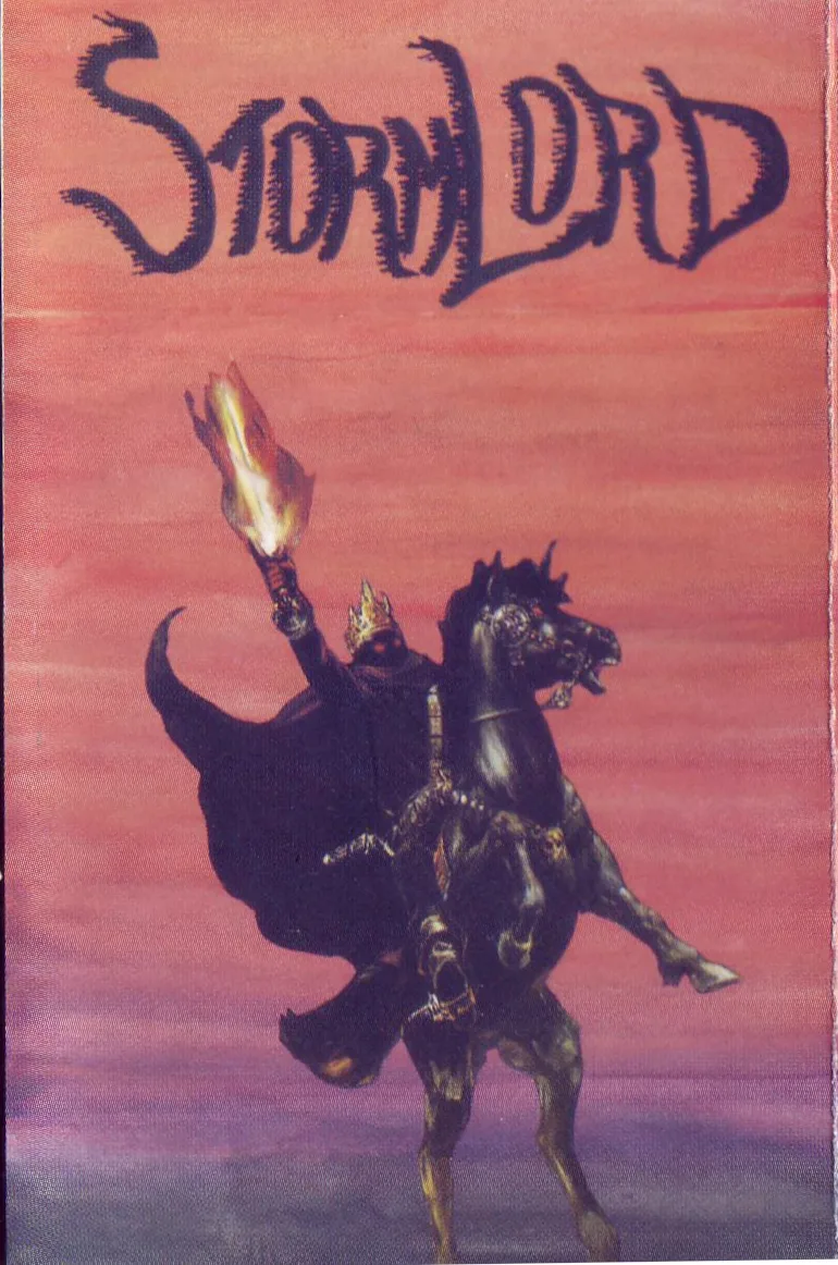 Official album cover art for the release Black Knight by Stormlord