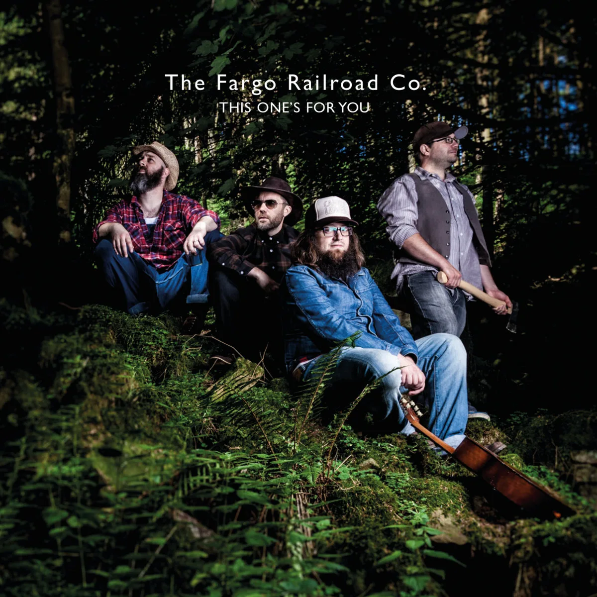 Official album cover art for the release This One's for You by The Fargo Railroad Co.