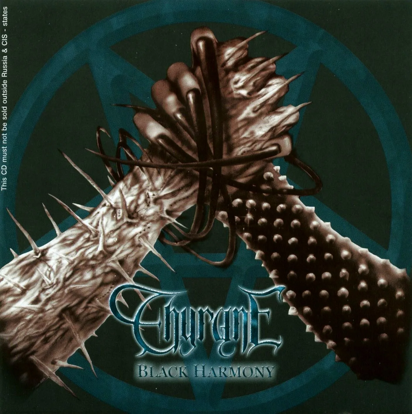 Official album cover art for the release Black Harmony / The Dead Beginners by Thyrane