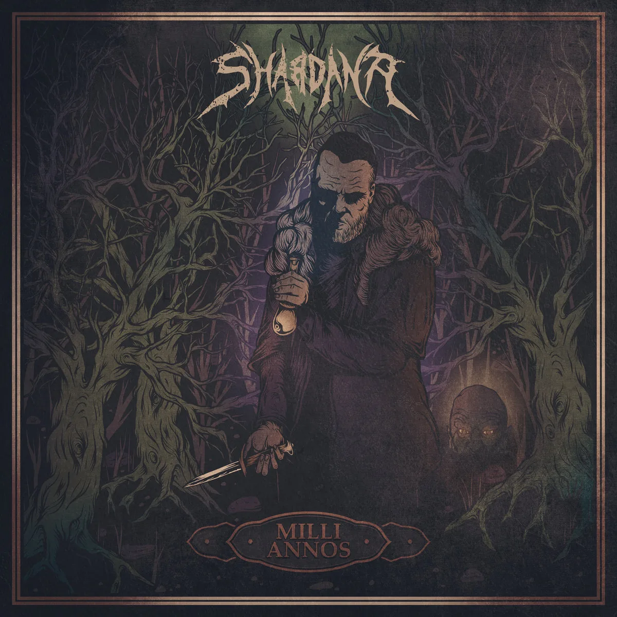 Official album cover art for the release Milli Annos by Shardana
