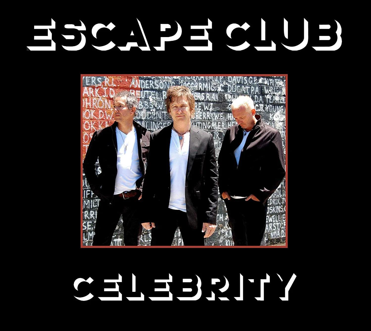 Official album cover art for the release Celebrity by The Escape Club