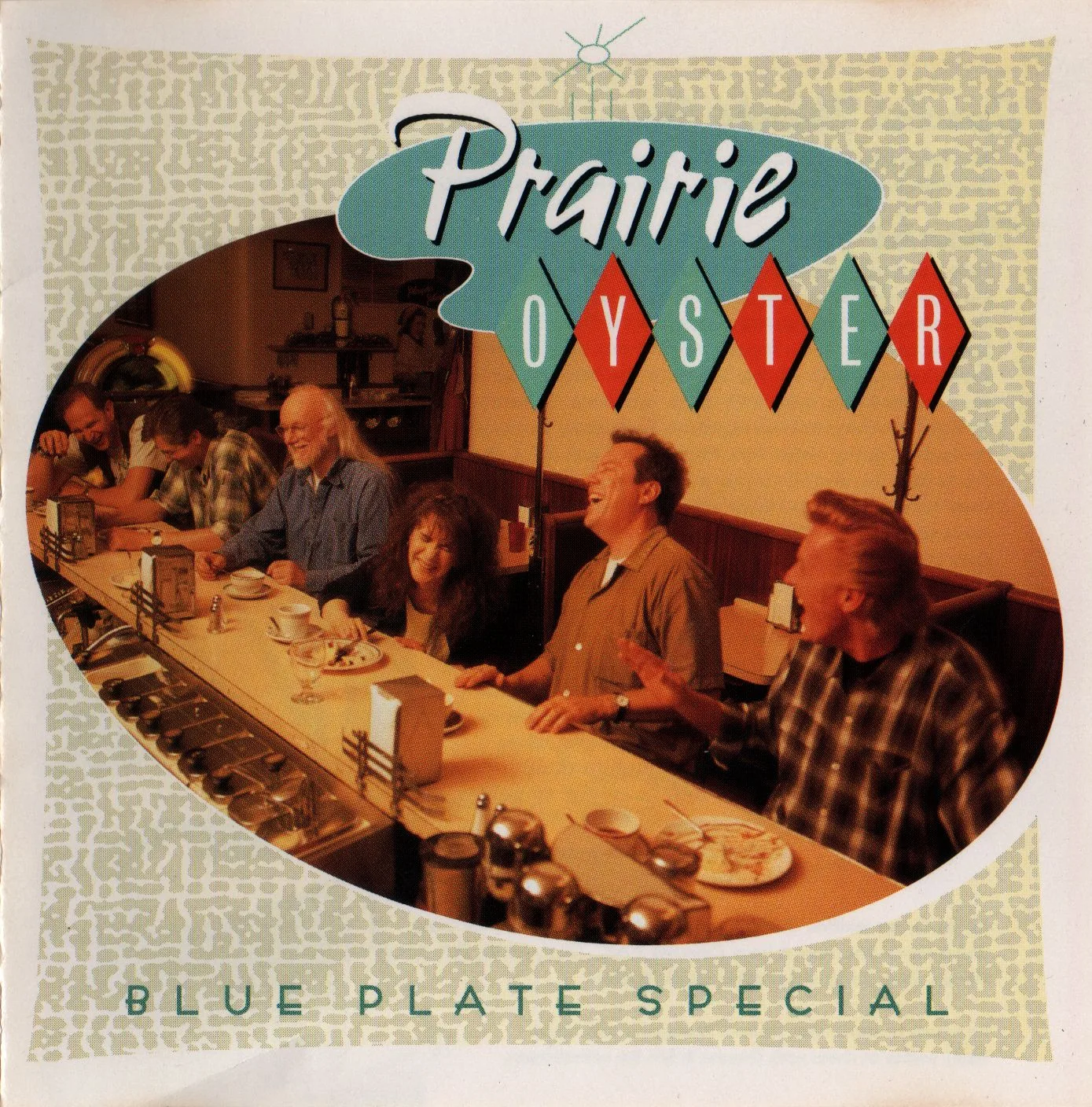 Official album cover art for the release Blue Plate Special by Prairie Oyster