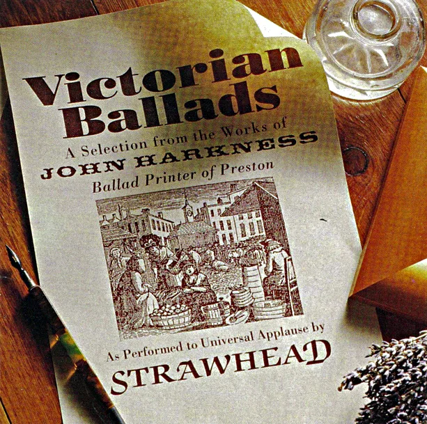 Official album cover art for the release Victorian Ballads by Strawhead