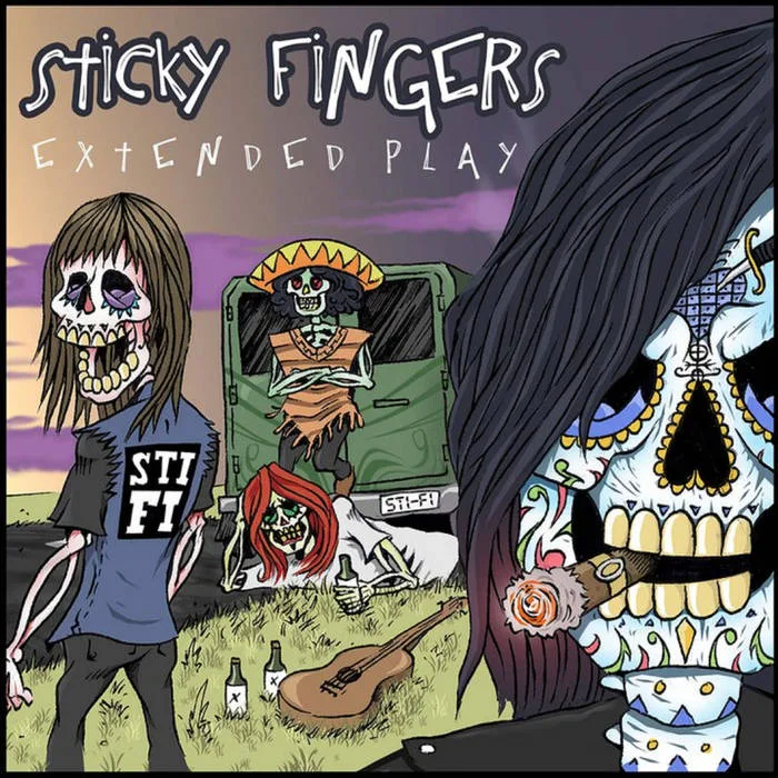 Official album cover art for the release Extended Play by Sticky Fingers