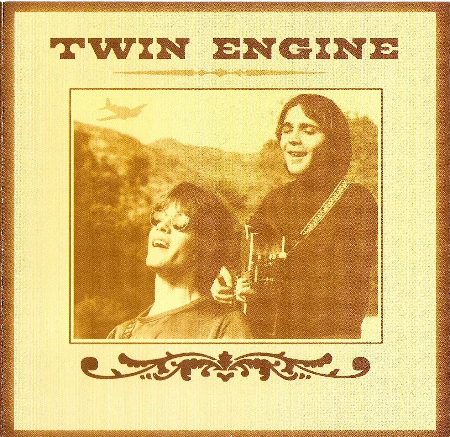 Official album cover art for the release Twin Engine by Twin Engine