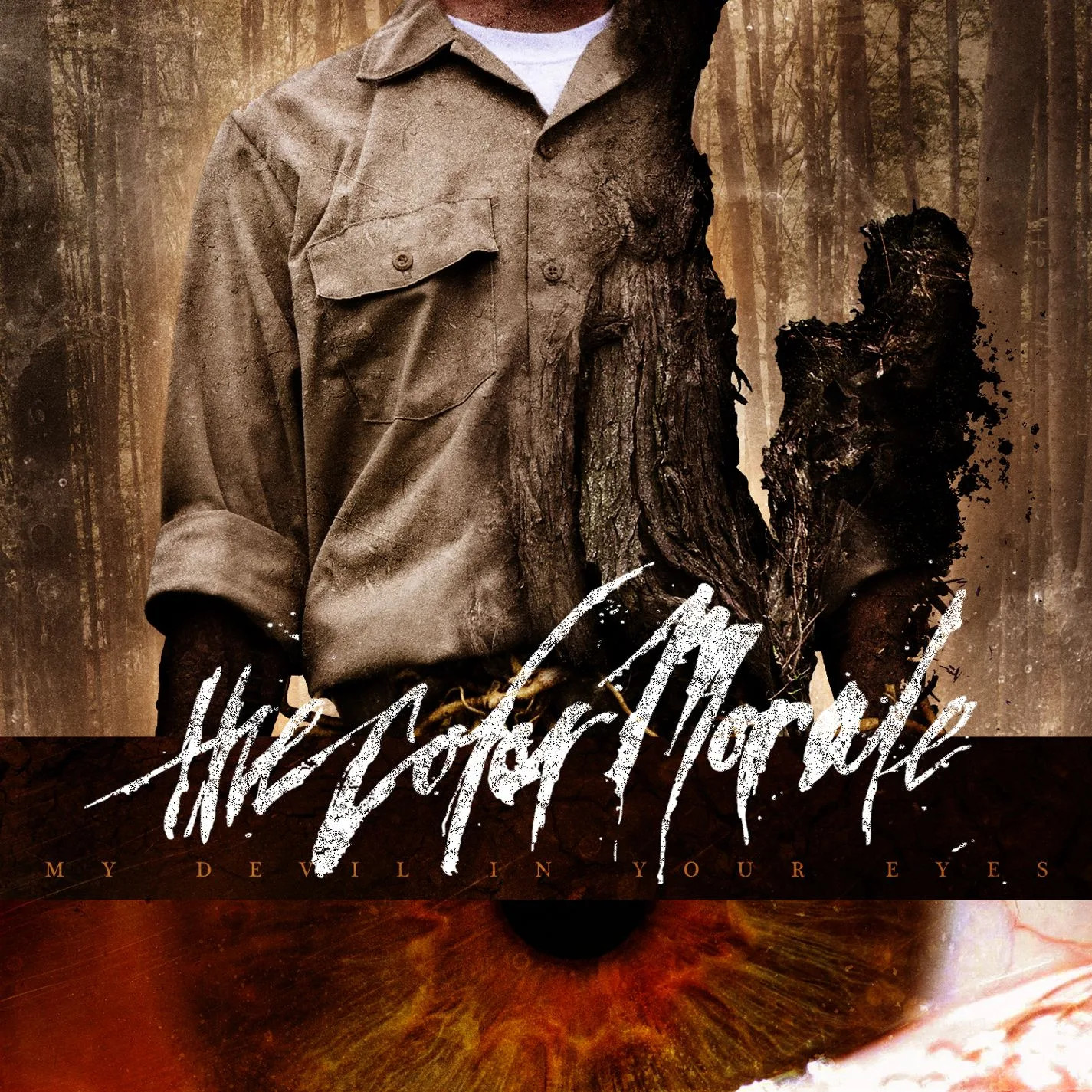 Official album cover art for the release My Devil in Your Eyes by The Color Morale