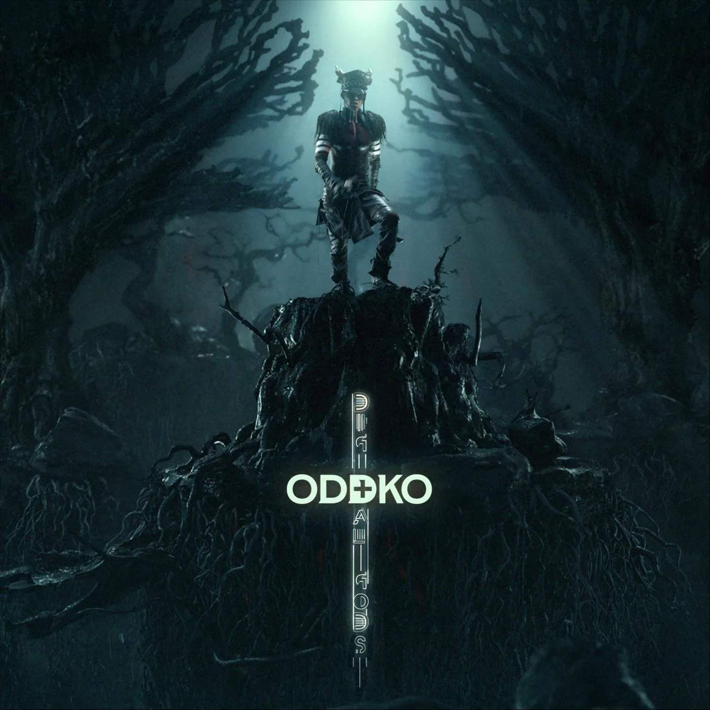 Official album cover art for the release Digital Gods by Oddko