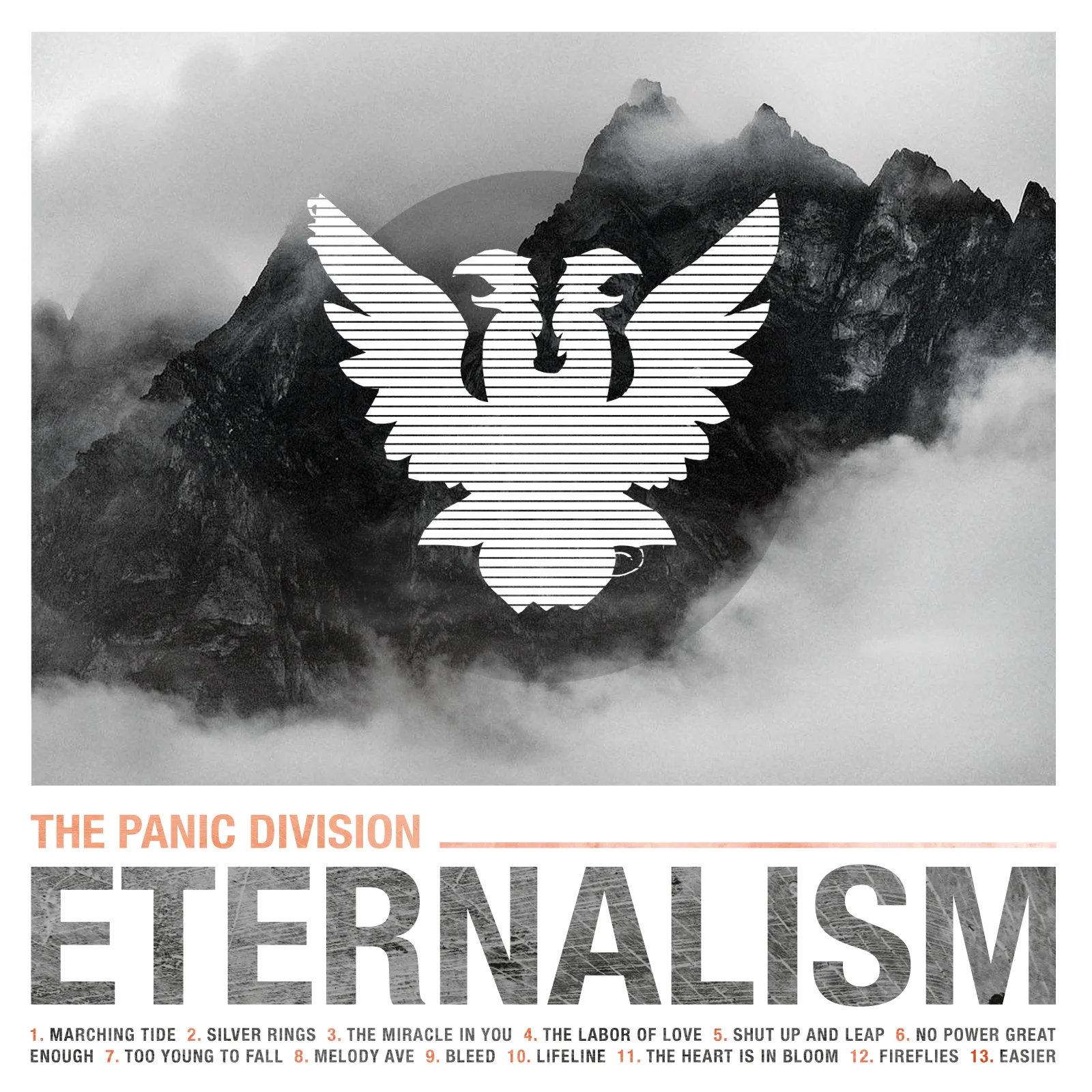 Official album cover art for the release Eternalism by The Panic Division