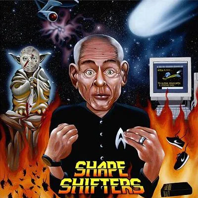 Official album cover art for the release Adopted By Aliens by The Shape Shifters