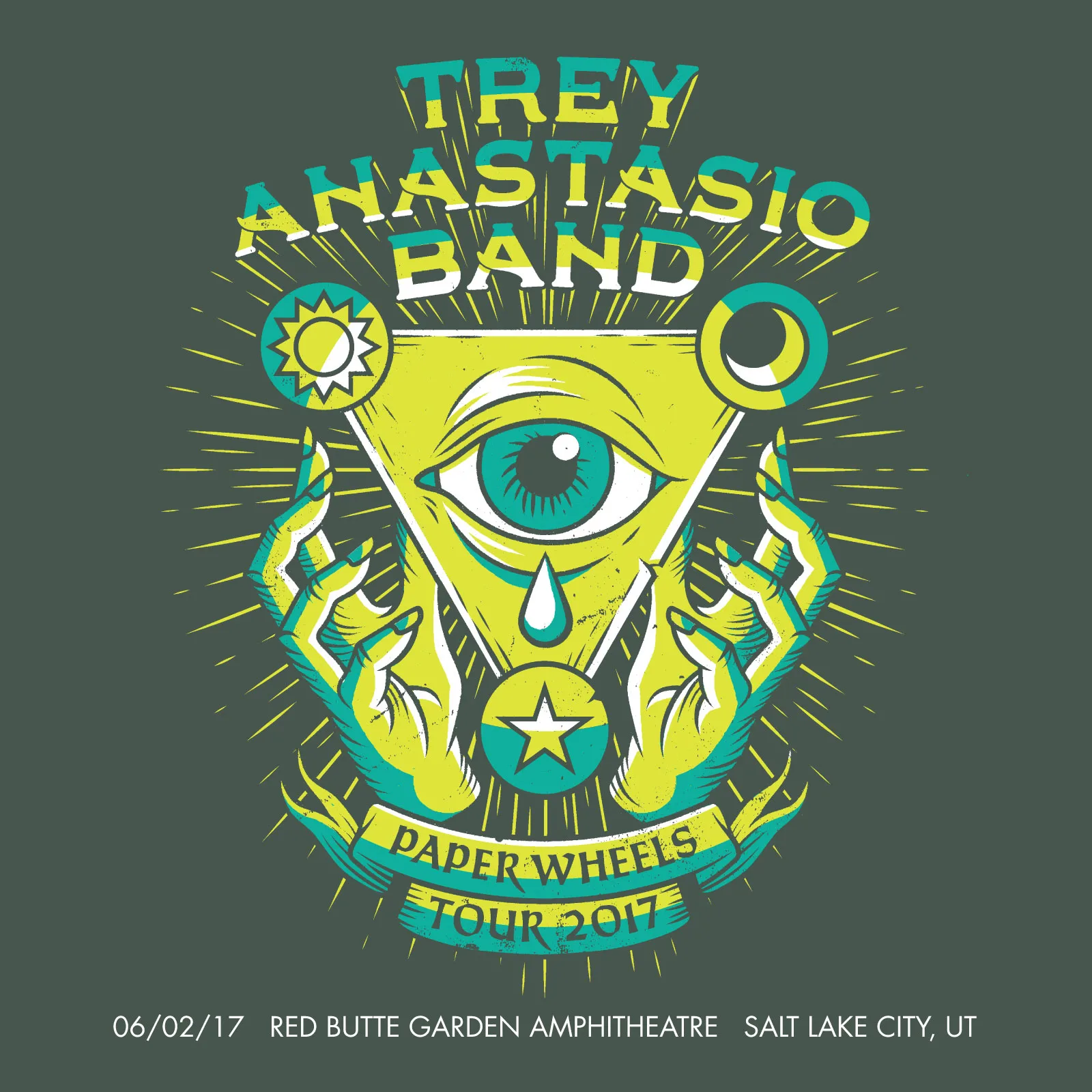 Official album cover artwork for 2017-06-02: Red Butte Garden, Salt Lake City, UT, USA by Trey Anastasio Band
