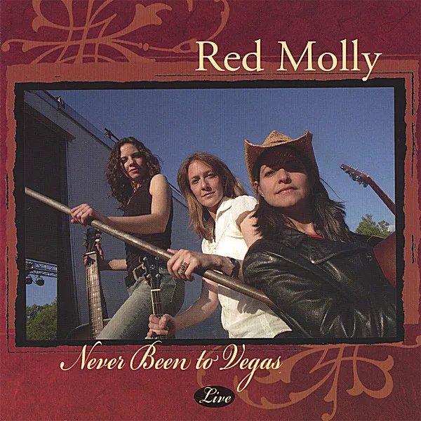 Official album cover art for the release Never Been to Vegas: Live by Red Molly