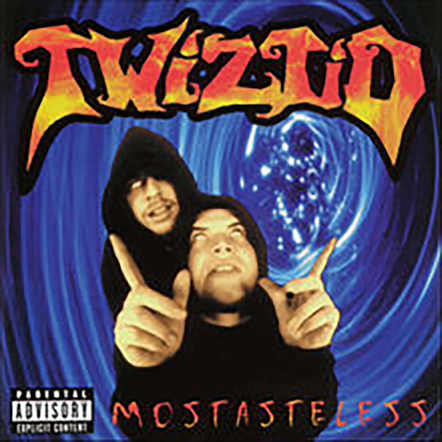 Official album cover art for the release Mostasteless by Twiztid