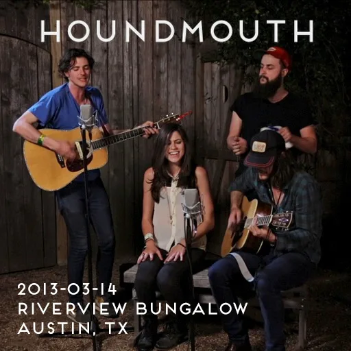 Official album cover art for the release 2013-03-14: Riverview Bungalow, Austin TX, USA by Houndmouth