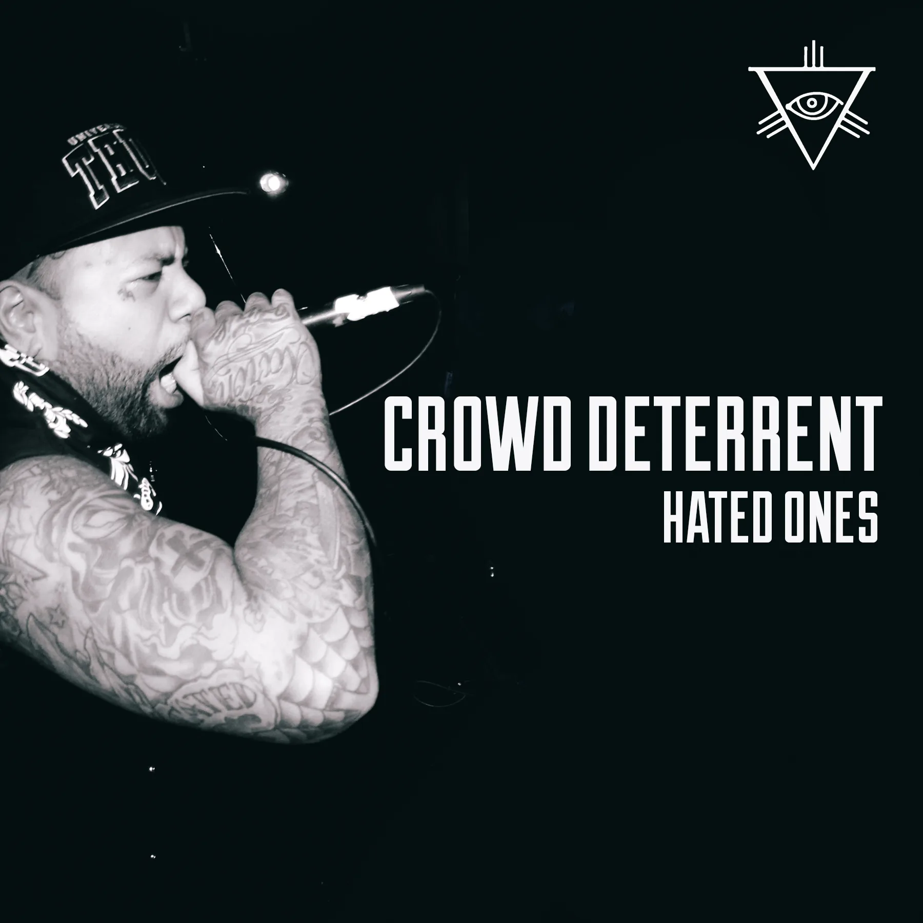 Official album cover art for the release Hated Ones by Crowd Deterrent