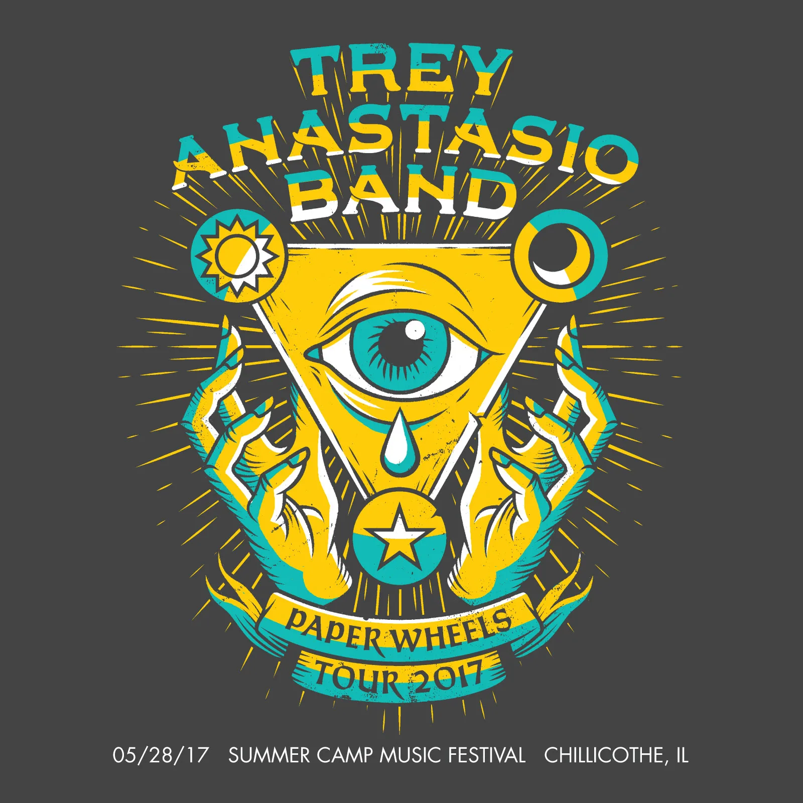 Official album cover artwork for 2017-05-28: Summer Camp, Chillicothe, IL, USA by Trey Anastasio Band