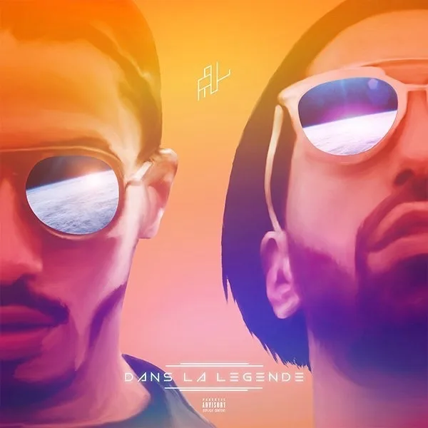 Official album cover art for the release Dans la légende by PNL
