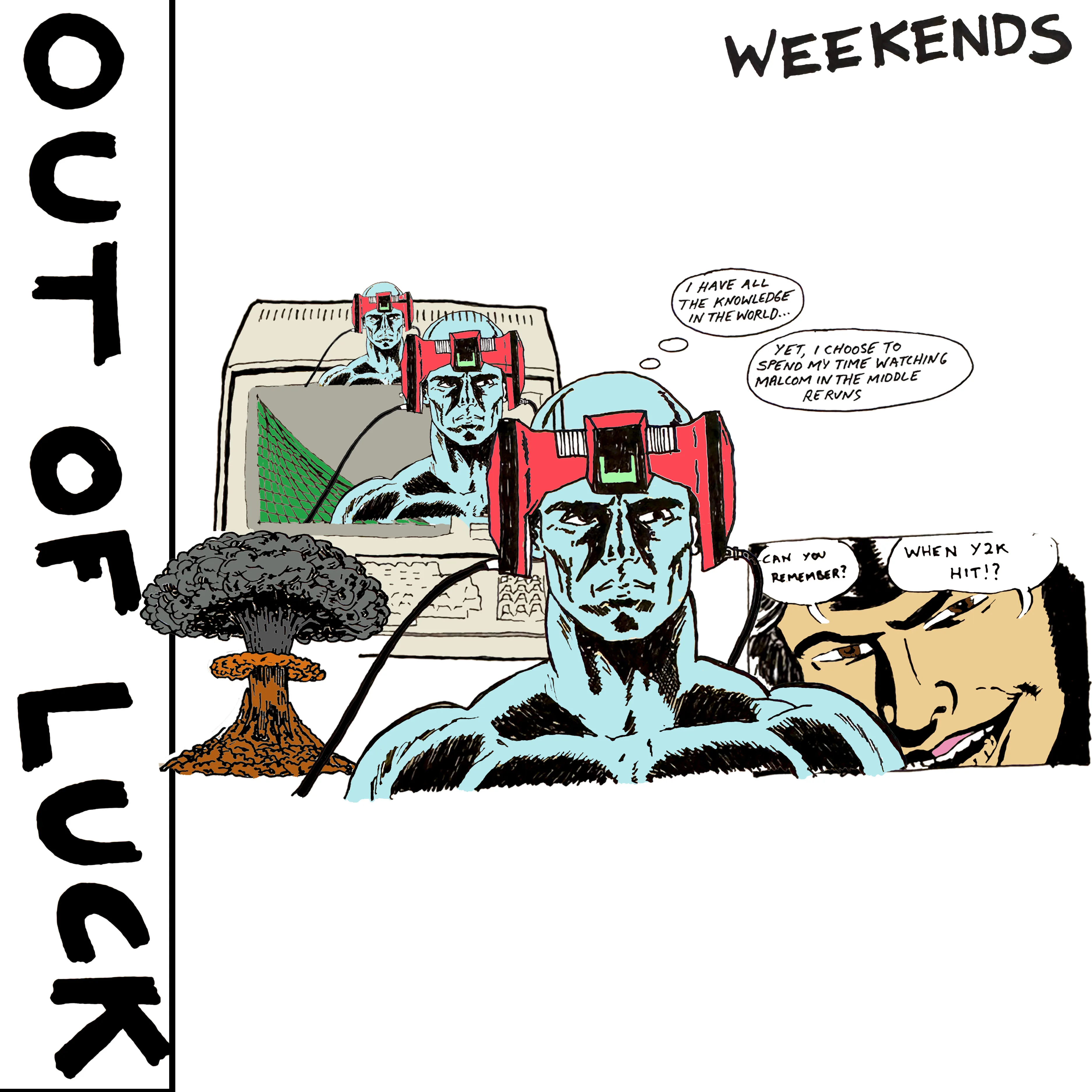 Official album cover art for the release WEEKENDS by Out of Luck