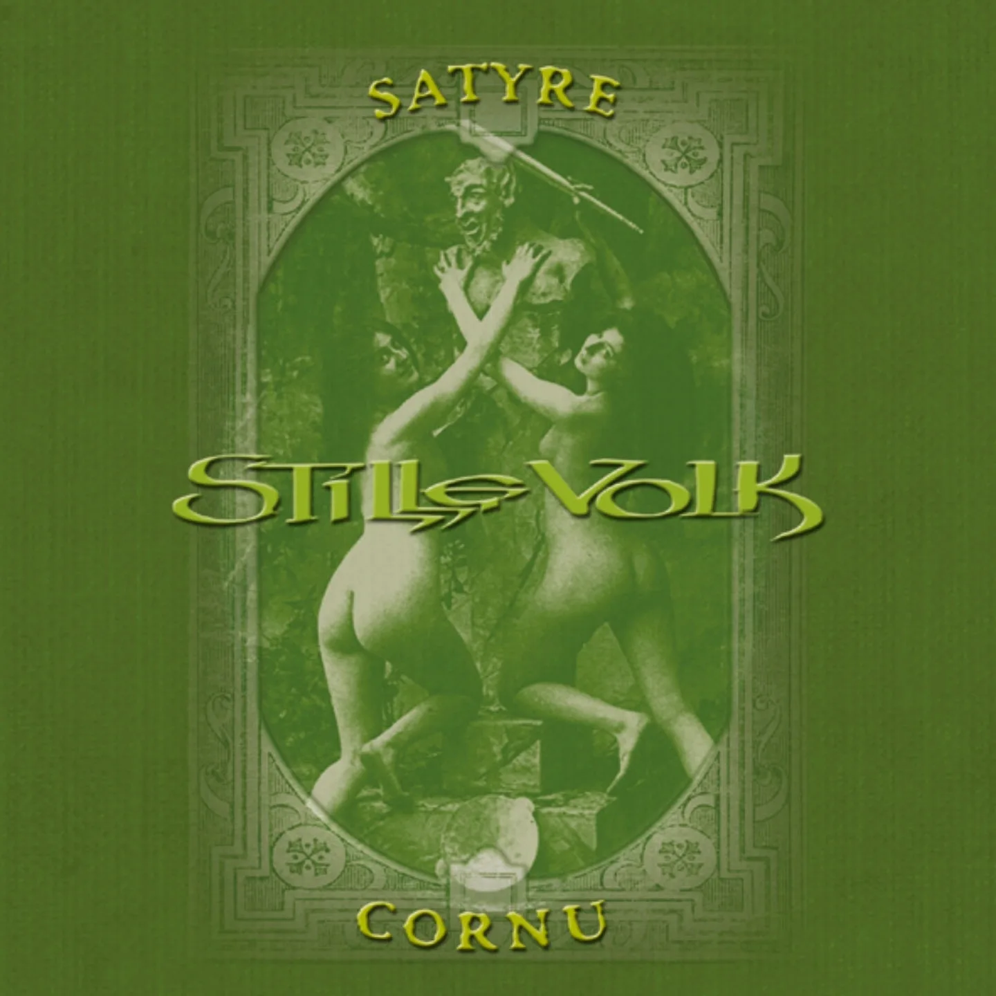Official album cover art for the release Satyre Cornu by Stille Volk