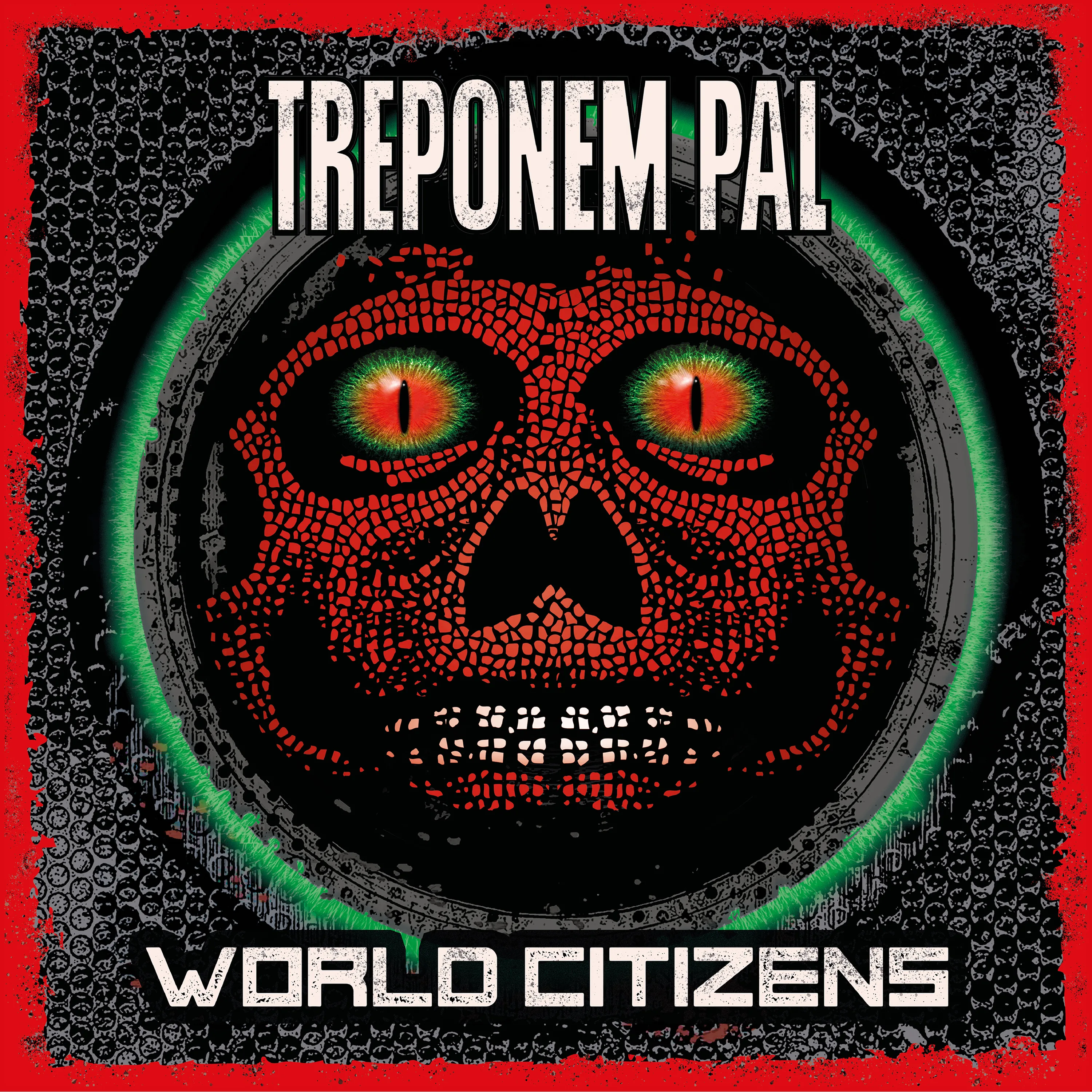 Official album cover art for the release World Citizens by Treponem Pal