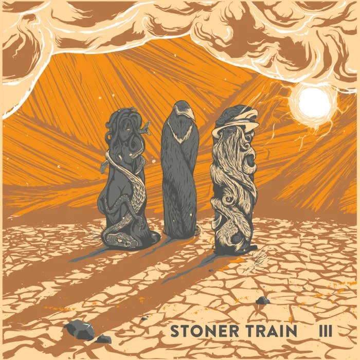 Official album cover art for the release III by Stoner Train