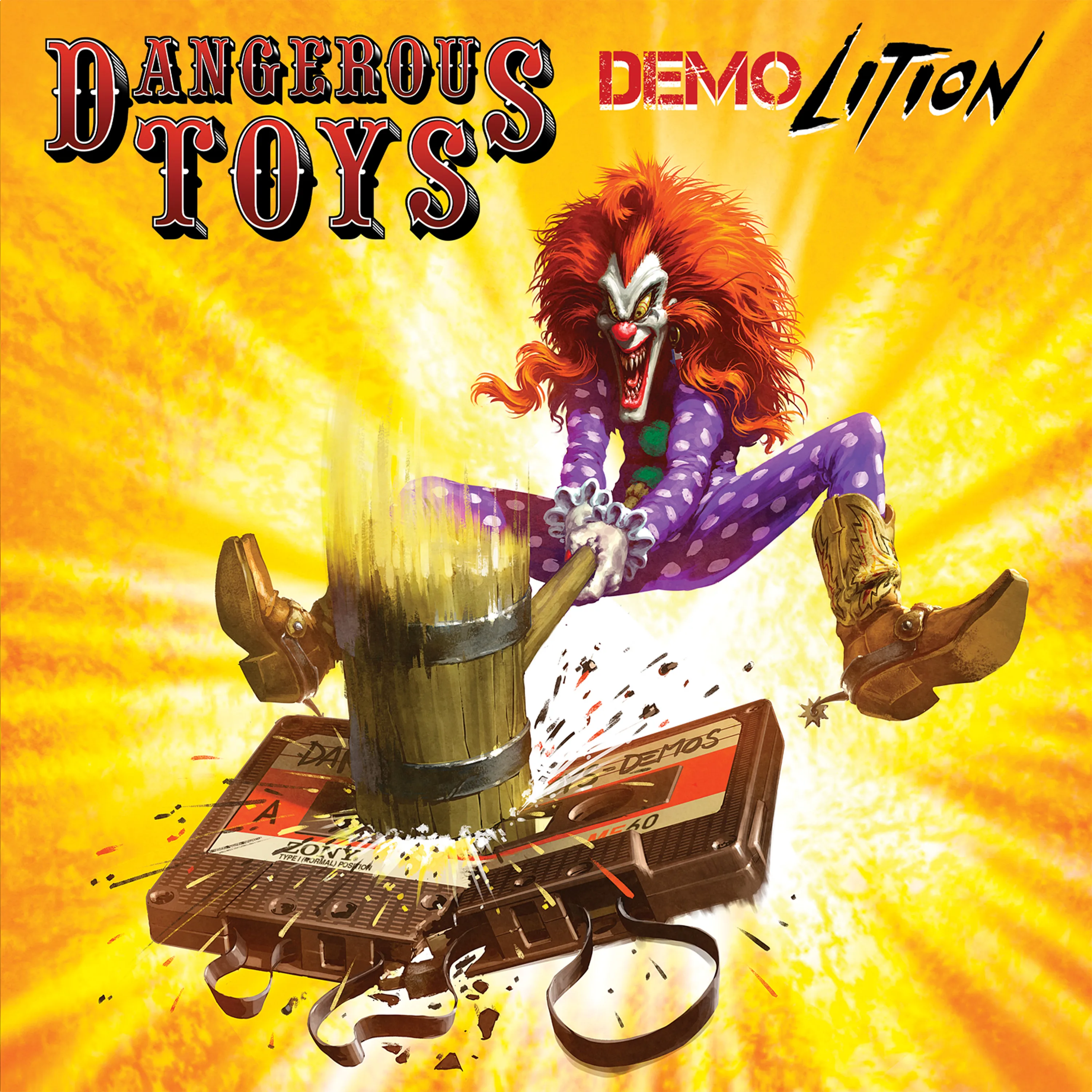 Official album cover art for the release Demolition by Dangerous Toys